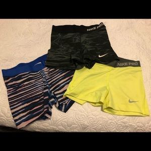 Women’s Nike Pro Shorts Lot ❌SOLD❌
